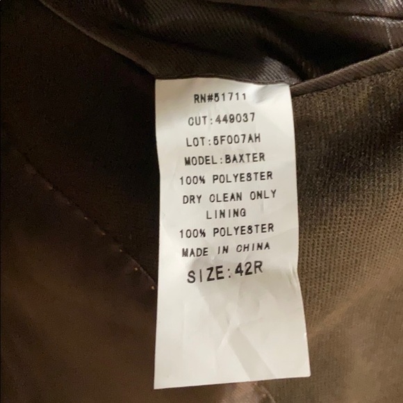 Men’s brown blazer - Picture 4 of 7